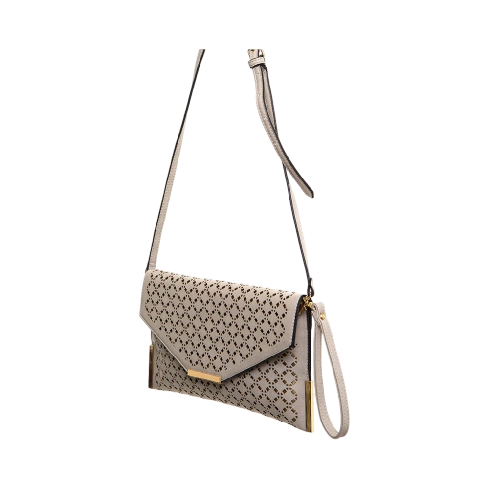 New Ampere Creations Beige  The Ana Laser Cute Messenger - Picture 2 of 12